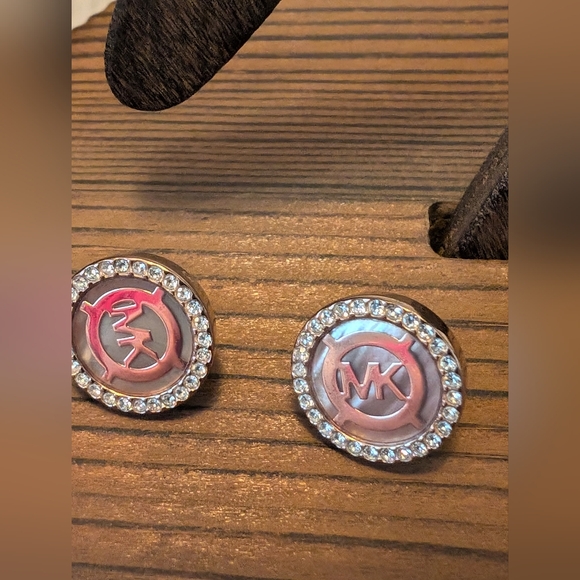 Michael Kors rose gold and pink link crystal padlock set - Picture 5 of 15